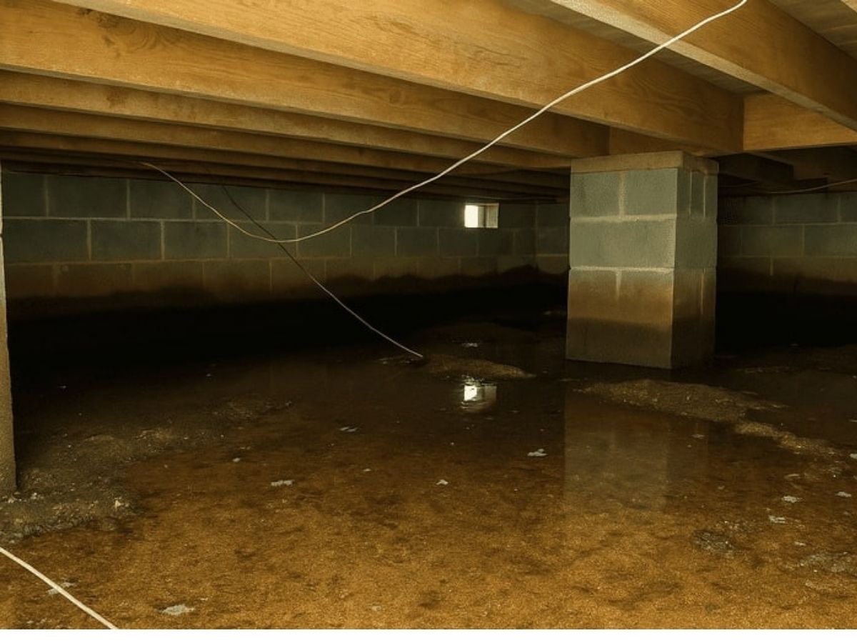Standing Water Under the House